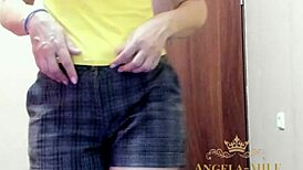 milf desires young throbbing cock in her shaved pussy angela-milf