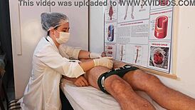 Unforgettable Erection In Front Of Nurse