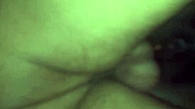 This sexy Brazilian ebony whore gives her ass at the party and has an anal orgasm