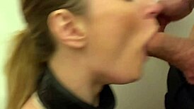 Submissive slut getting dominated by a big dick hunk 😈