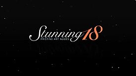 gorgeous angel hanka drills her tight pussy with a huge toy