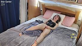 i made myself squirt first time with wild shaking orgasms