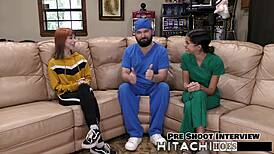 Damn! Ditria Rose Moans with Vibrator Action!