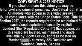 Stunt cock fiercely fucks asian maxine's stripper pussy with intense facial.