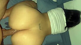 Damn, this curvy Latina’s tight ass gets pounded hard! 😍