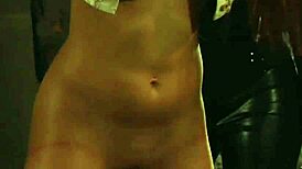 Sensual Tight Lesbian Slave Moans From Fingering And Kissing With Madame