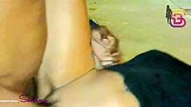 hot slut has sex on street almost unable to handle huge cock