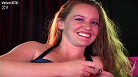 Glass pink introduces herself in casting interview