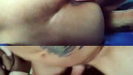 Emotional Compilation Of My Narrow Ass Being Licked And Fucked By Husband's Big Cock, Clothes Ripped, Pierced Nipples Gaping