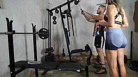 i filmed my personal trainer fucking me, then i fucked him in the gym