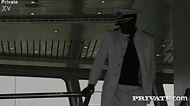 rihanna fucking a well hung black officer on the cruise ship