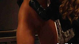 Sensual Tight Lesbian Slave Moans From Fingering And Kissing With Madame