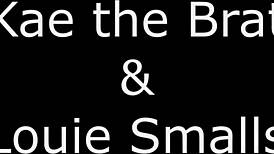 kae the brat 4ft shorty loves louie small 18+s big black cock creampie