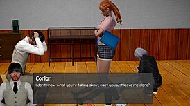 Let's Play The Headmaster's Fantasy With Big Tits!