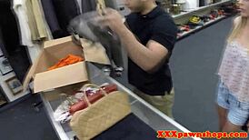 Pawning Amateur Ballsucking Before Doggystyle Fucking!