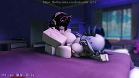 fucking two friends with big cock cumshot