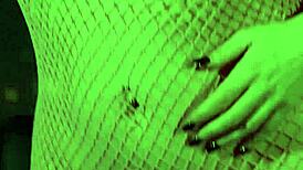 Sexy MILF Kiki makes herself all wet.