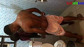 Enjoying Bathroom Relaxation With Partner