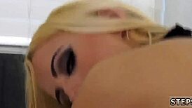 Barely Legal Teen 18+ Takes Hard Anal in Group Gangbang