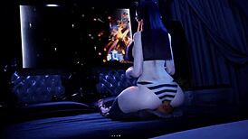 the goth witch says, sit on my face, kuro