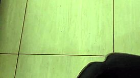 hot student gives a deep blowjob with a sex toy