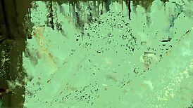 Petite Ash-Blonde Lesbians Share Dual Dildo