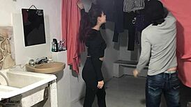 Latina Teen Sucks Cock Then Gets Pussy Fucked