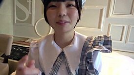 Married Owner Seduced By Lewd Con-Cafe Girl Yuka, 19, In Uniform For Creampie Doggystyle