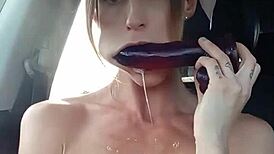 i flash my big tits in the car for public nudity