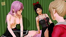 feel the emotions in harem hotel 100 game