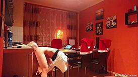 Ever tried wild oral sex in the kitchen with your lover?