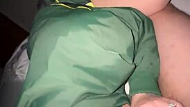 Teasing And Flashing Then Slurping Cum!