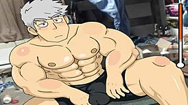 after soccer, they jerk cocks and blowjob ass fucking in game animations 😏