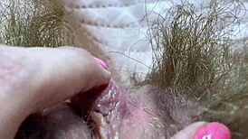 Extreme Closeup Huge Clitoris Rubbing Orgasm