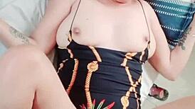 Wow, Boss Fucks Mature Latina Milf And Cums Inside Her Pussy!