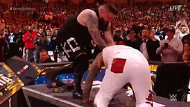 Kevin Owens and Sami Zayn said, We're taking on The Usos for the WWE Undisputed Tag Team Championship at WrestleMania 39.