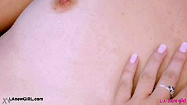 Alluring BRUNETTE BEAUTY Reveals Her SEXY BODY on Sofa