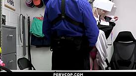 Troublemaking Teen Blows Security Cop