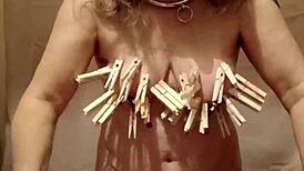 2024 French Housewife Slave Spanked with Dildo and Belt