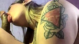 Blonde Slut Deepthroats Big Cock on Halloween