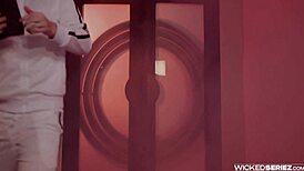 Melanie Marie gets built up in wicked series with intense deepthroat and fucking