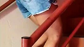 Novinha Fucks In Front Of Boyfriend Screaming Love