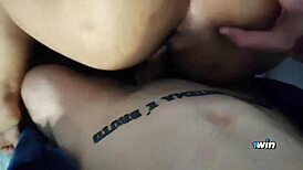 bareback fun with curvy big-ass neighbor