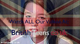 blonde british 18 year old student teased with fucking machine 😜