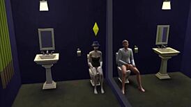 Carmen Anal in Toilet