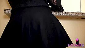 Hot Damn! Steamy Kitchen Romp with Cristi Ann’s Big Assets!