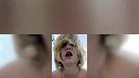 Enjoy Balancing The Breasts In Lingerie