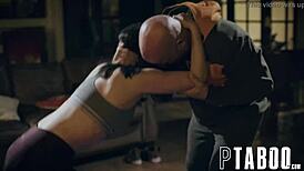 Bratty Hollywood Actress Casey Calvert LOSES HARDCORE SEX BET with Stuntman in California.