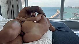 Blowjob In The Heights And I Conquer Her For Hard Fucking With Petite Ange