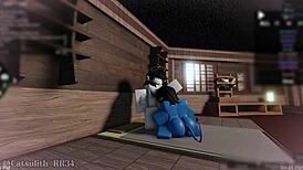 horny demon girl fucks follower in missionary and doggystyle